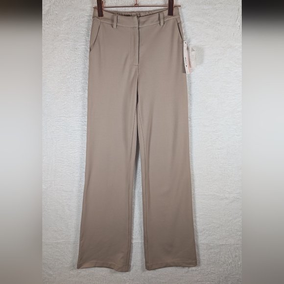 Aqua Pants - Aqua Beige Trousers